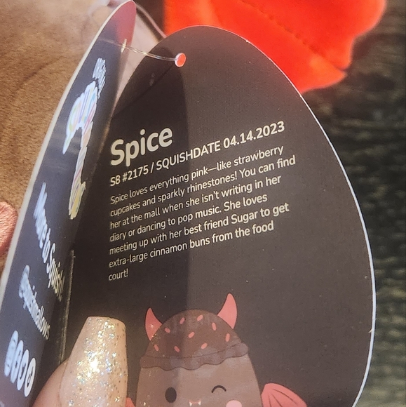 Squishmallow Mallow Mash 2023 SELECT SERIES 8" Spice NWT - Picture 4 of 4